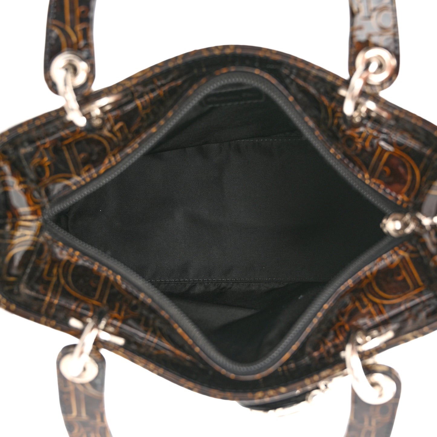 Patent Ultimate Medium Lady Dior Brown
