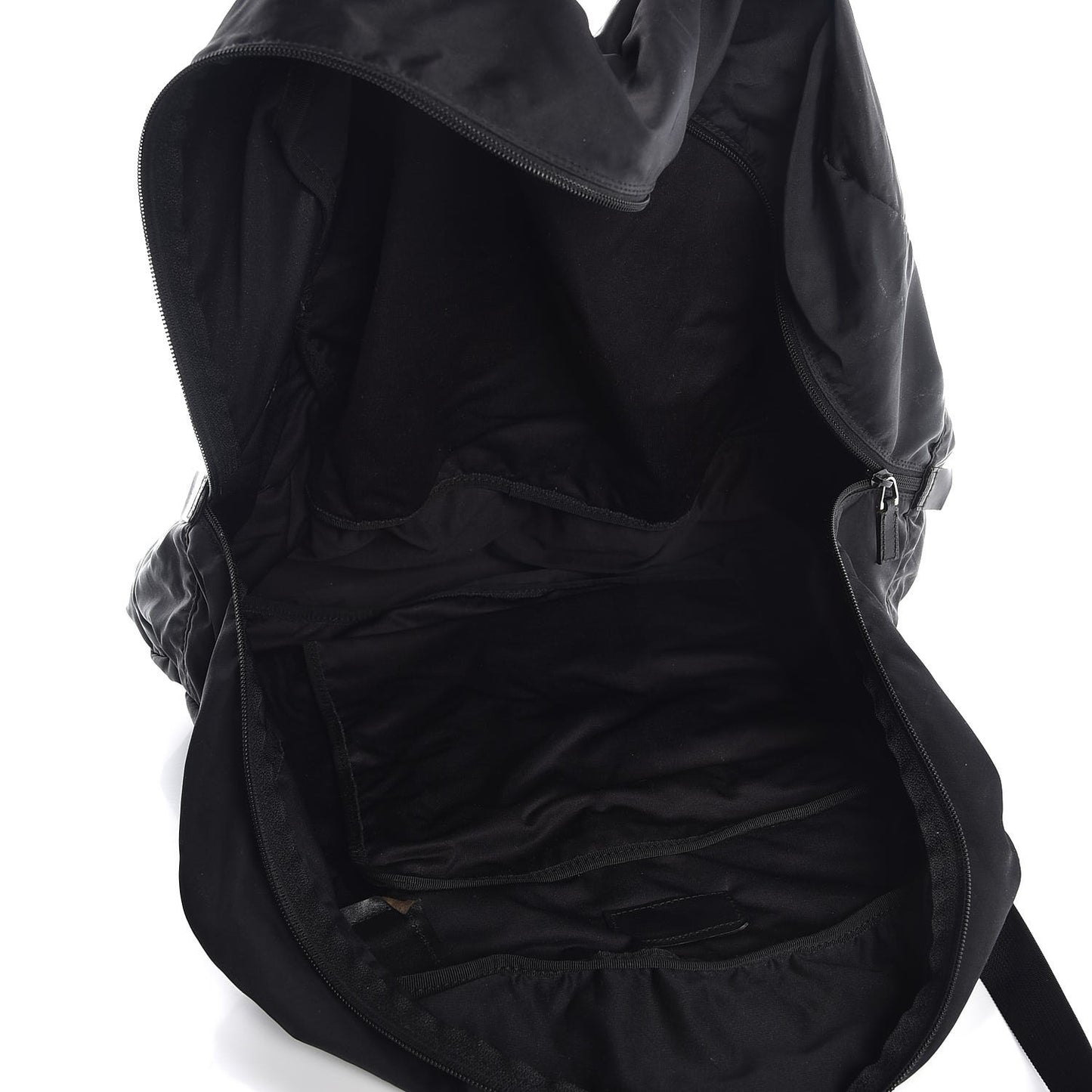 Nylon Duffle Tote Black