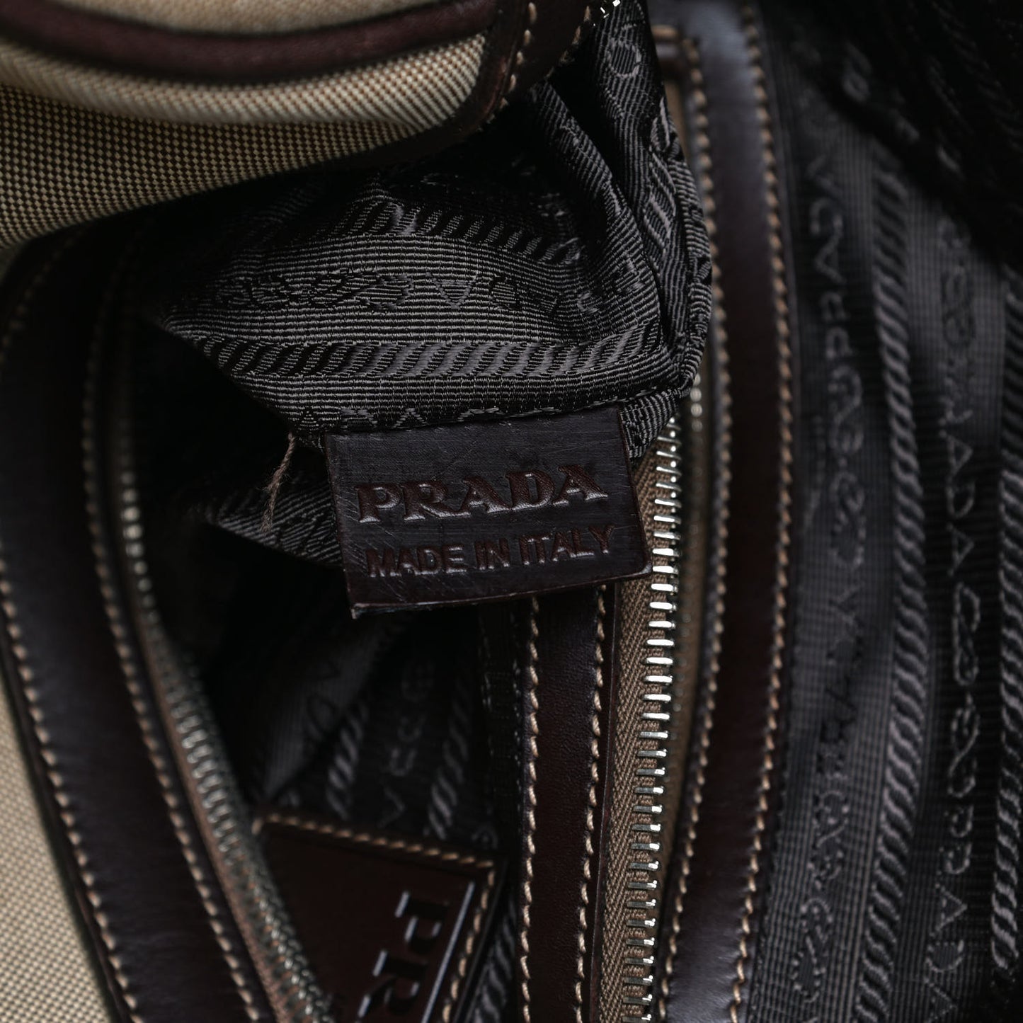 Jacquard Logo Trolley Corda Moro