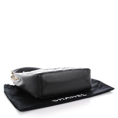 Chanel Caviar Quilted Petit Shopping Tote PST Black 4 of 7