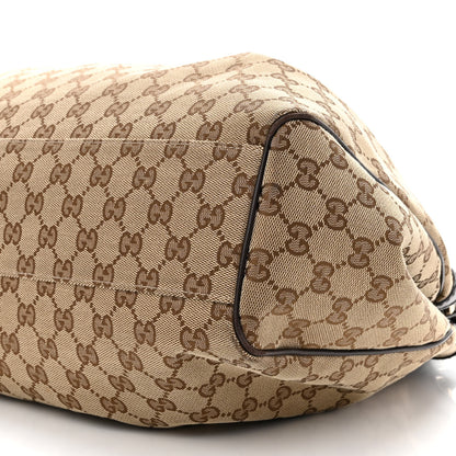 Gucci Monogram Medium Sukey Tote Dark Brown 10 of 11