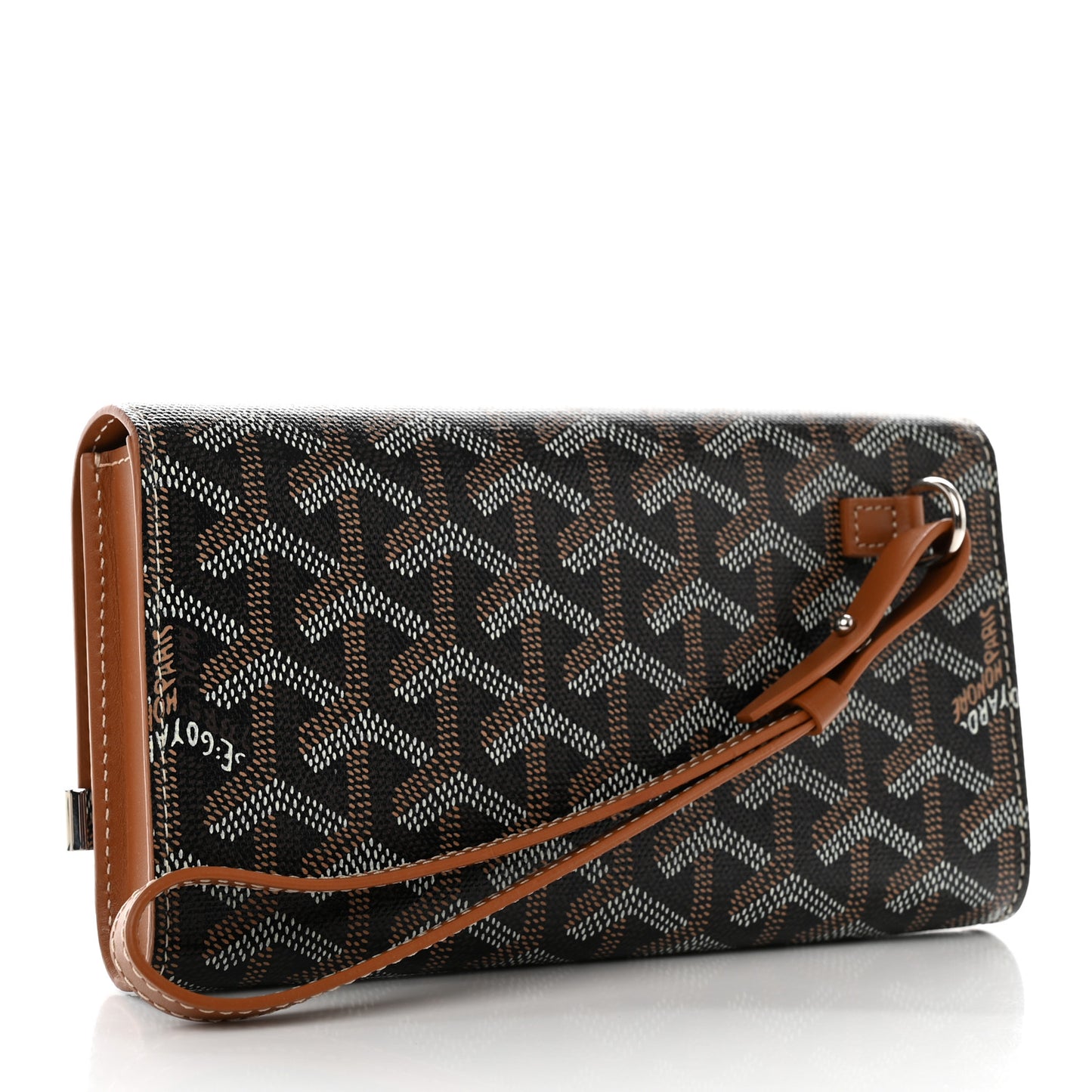 Goyardine Monte Carlo Mini Phone Case Black