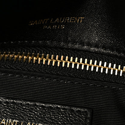 Saint Laurent Plunged Lambskin Calypso Black 7 of 11
