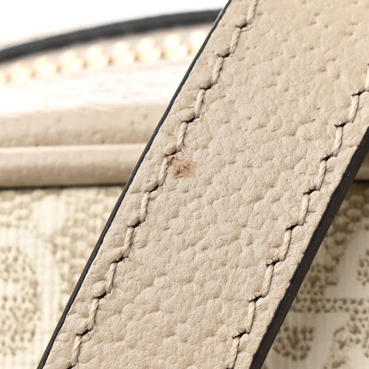 Gucci GG Supreme Monogram Textured Dollar Calfskin Mini Ophidia Shoulder Bag Beige Mystic White Oatmeal 11 of 12