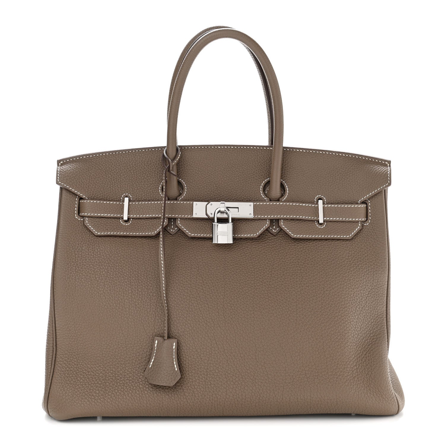 Hermes Togo Birkin 35 Etoupe 1 of 12