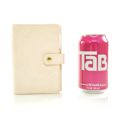 Louis Vuitton Vernis Small Ring Agenda Marshmallow 2 of 8