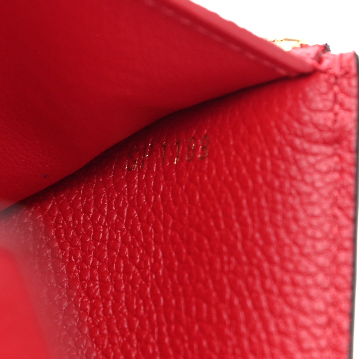 Louis Vuitton Empreinte Victorine Wallet Scarlet 7 of 7