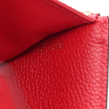 Louis Vuitton Empreinte Victorine Wallet Scarlet 7 of 7