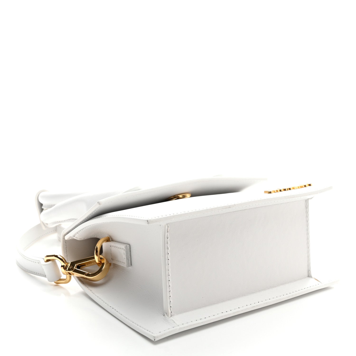 Jacquemus Smooth Calfskin Le Chiquito Noeud White 4 of 9