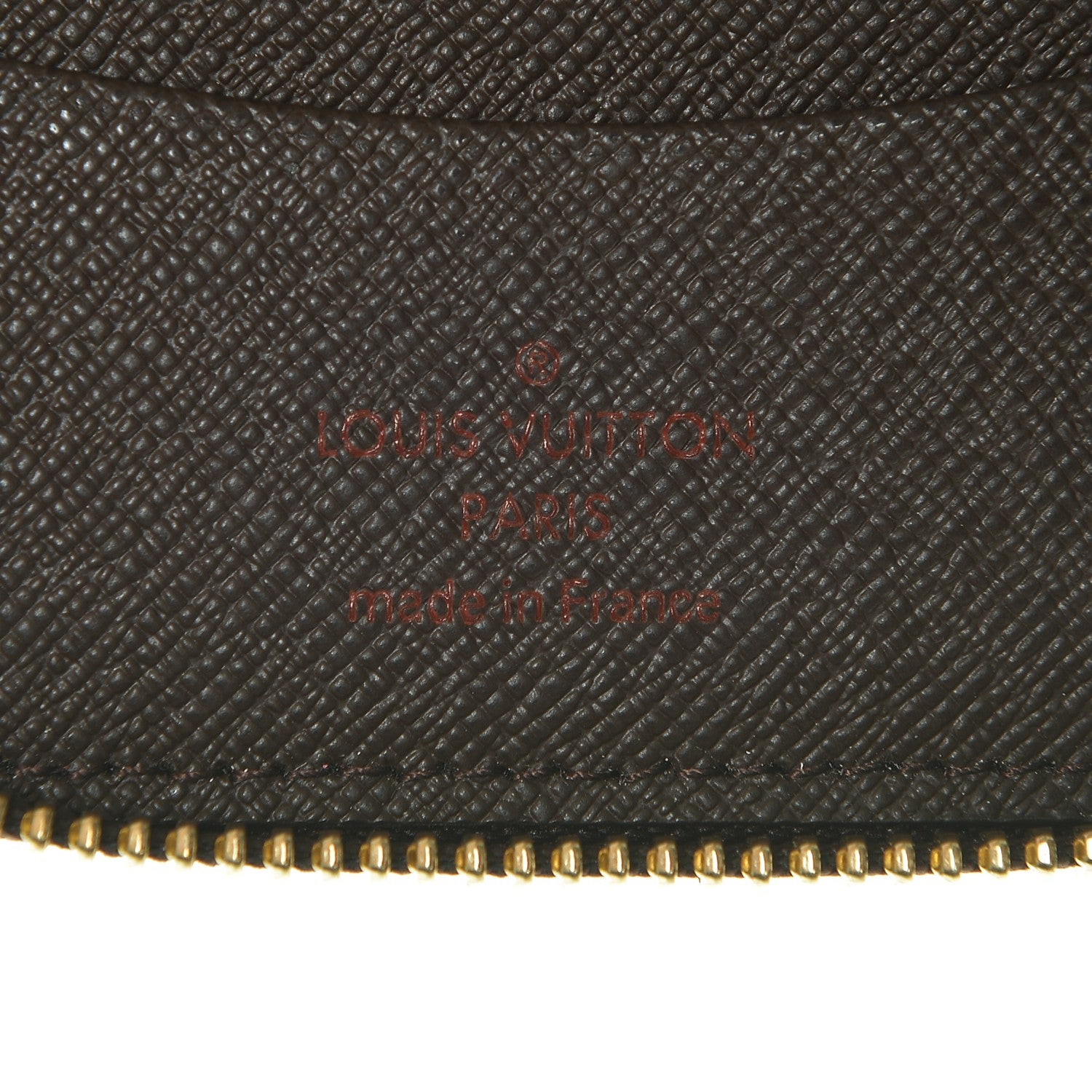 Louis Vuitton Damier Ebene Zippy Compact Wallet 6 of 6