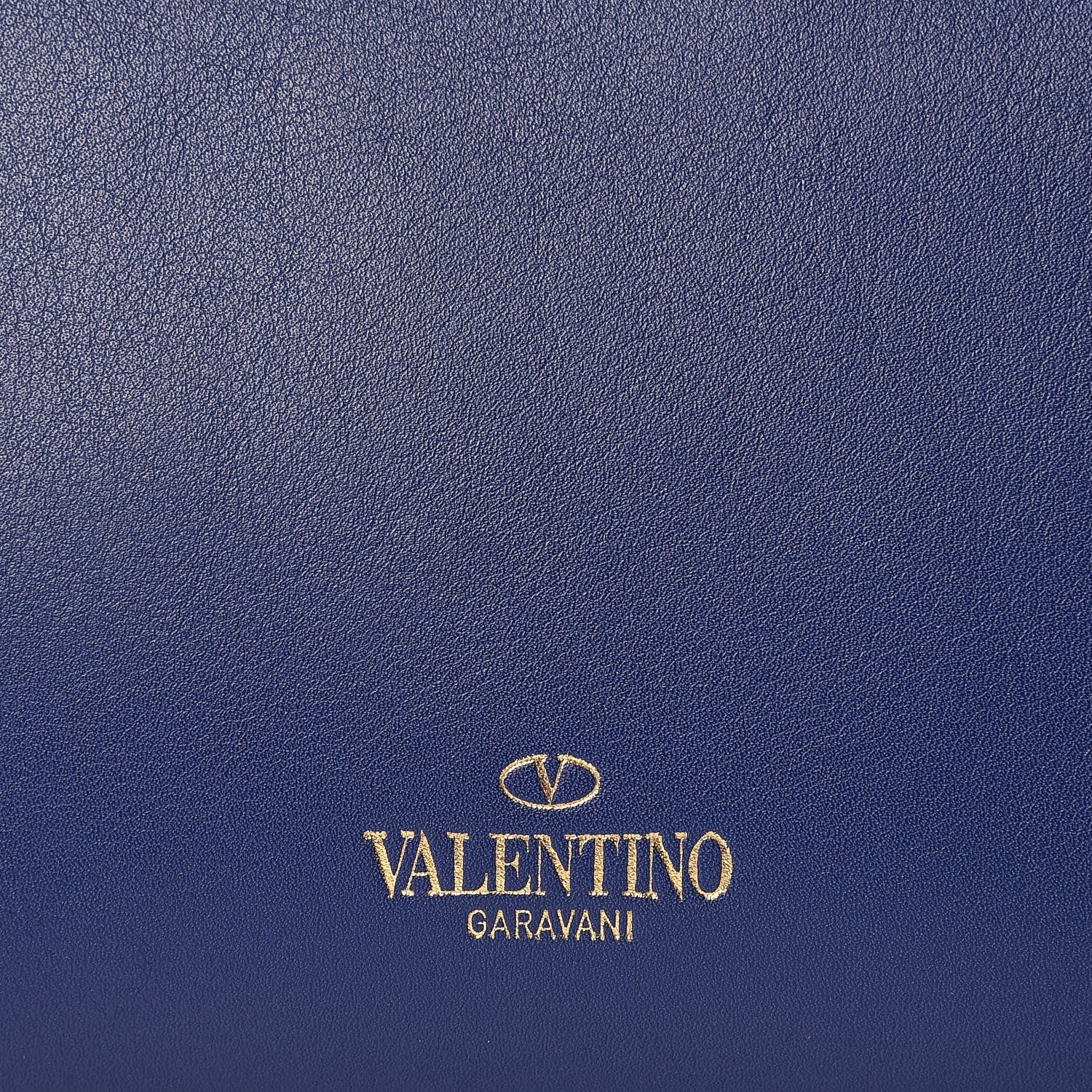 Valentino Garavani Vitello Small Rockstud Double Handle Tote Blue China 10 of 10