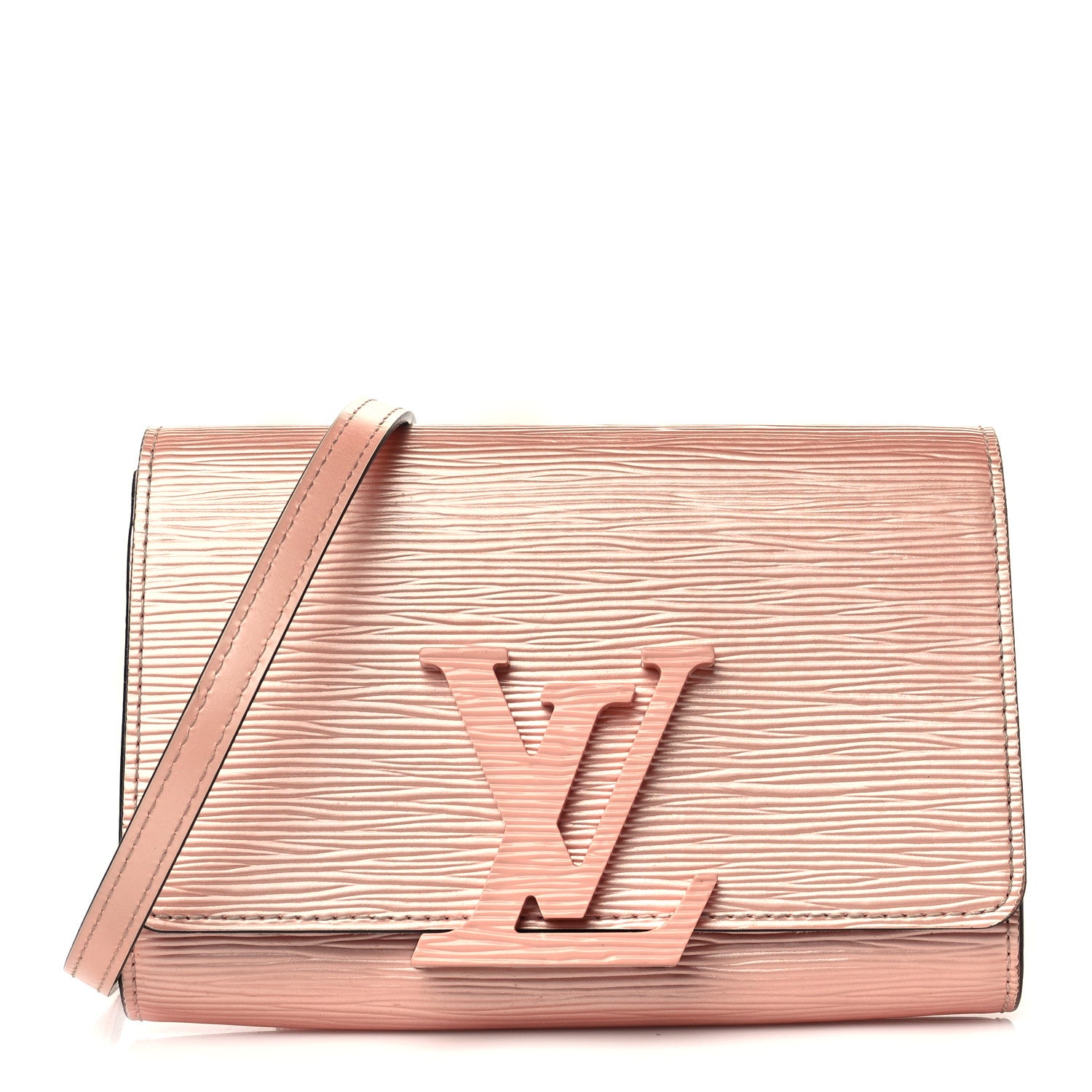 Louis Vuitton Epi Louise Strap PM Rose Nacre 1 of 10