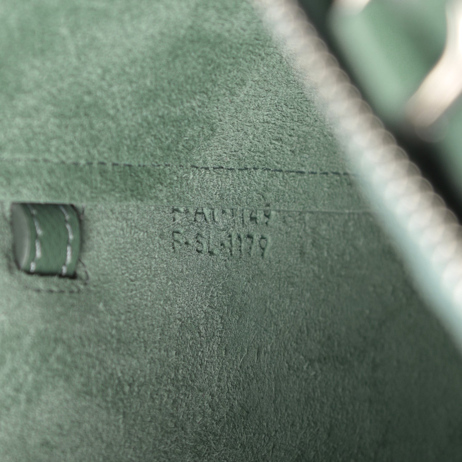 Celine Grained Calfskin Nano Belt Bag Celadon 8 of 13