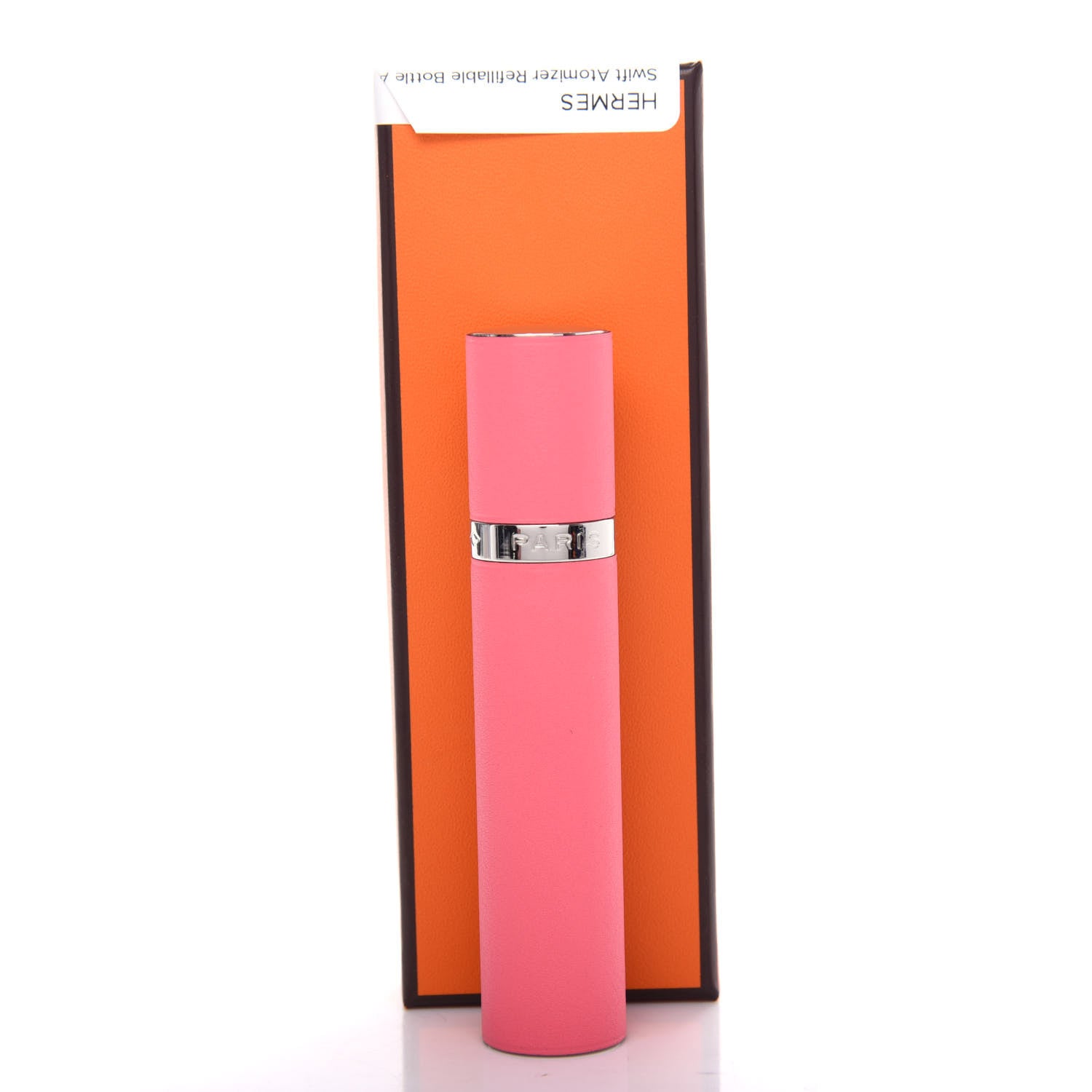 Hermes Swift Atomizer Refillable Bottle and Case Rose Azalee 5 of 5