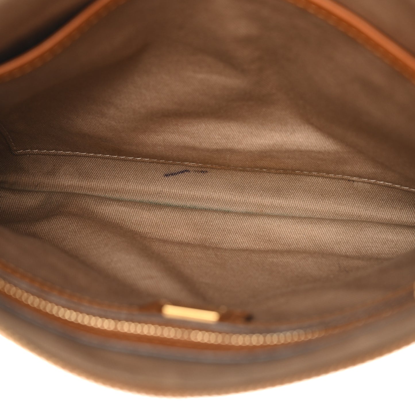Visetos Medium Crossbody Pouch Cognac