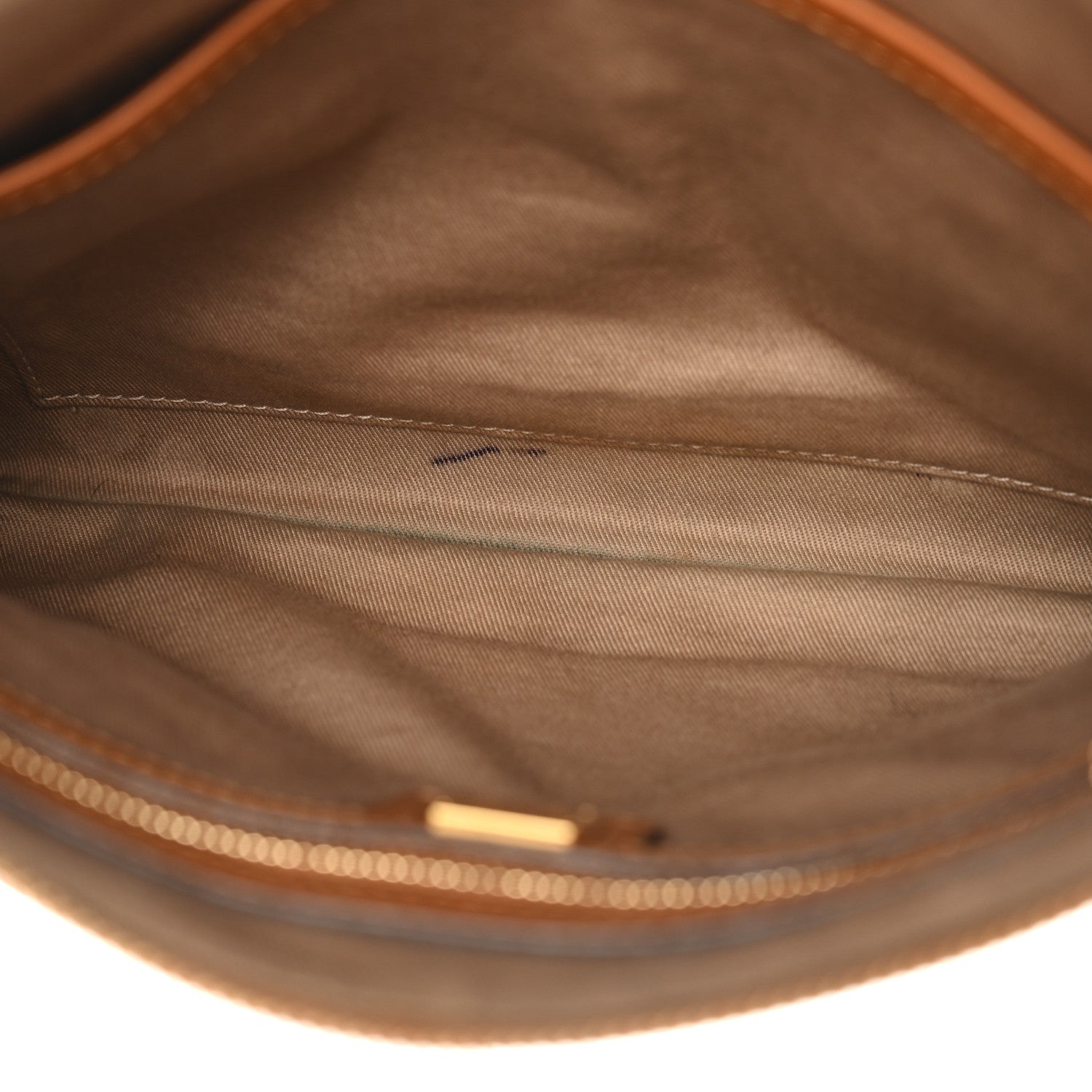 MCM Visetos Medium Crossbody Pouch Cognac 12 of 12