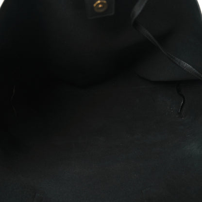 Saint Laurent Calfskin Large Shopping Tote Black 4 of 7