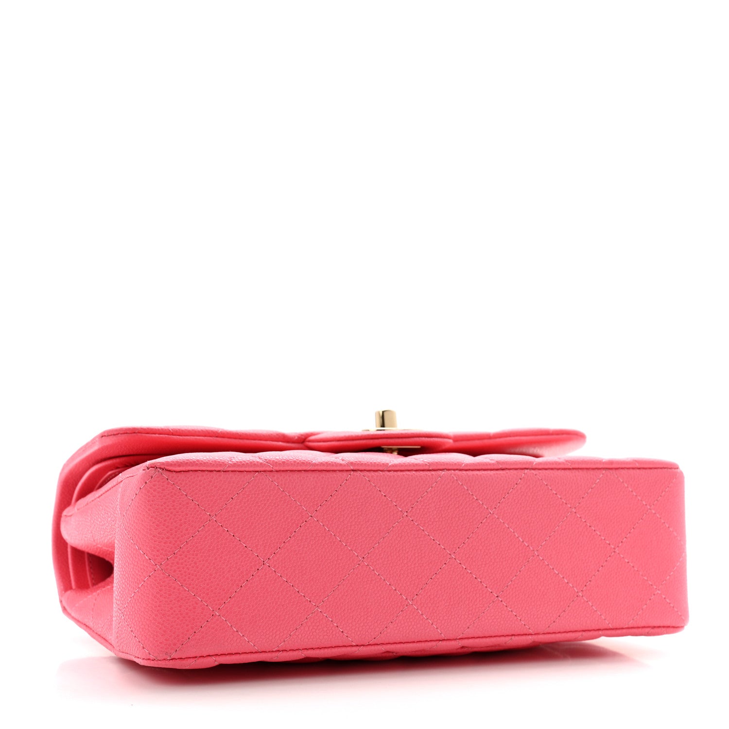 Chanel Shiny Caviar Quilted Small Double Pink 4 of 11