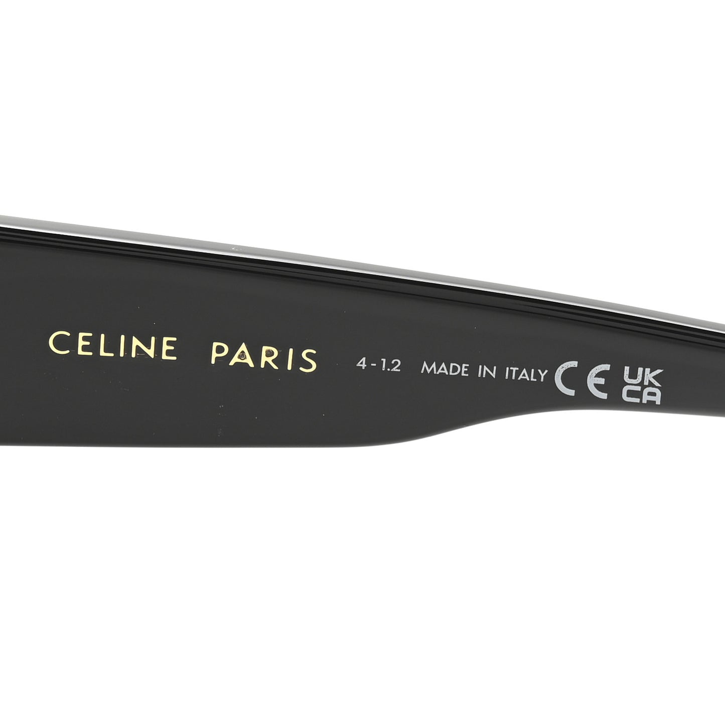 Acetate Polarized Square Sunglasses CL40219I Black