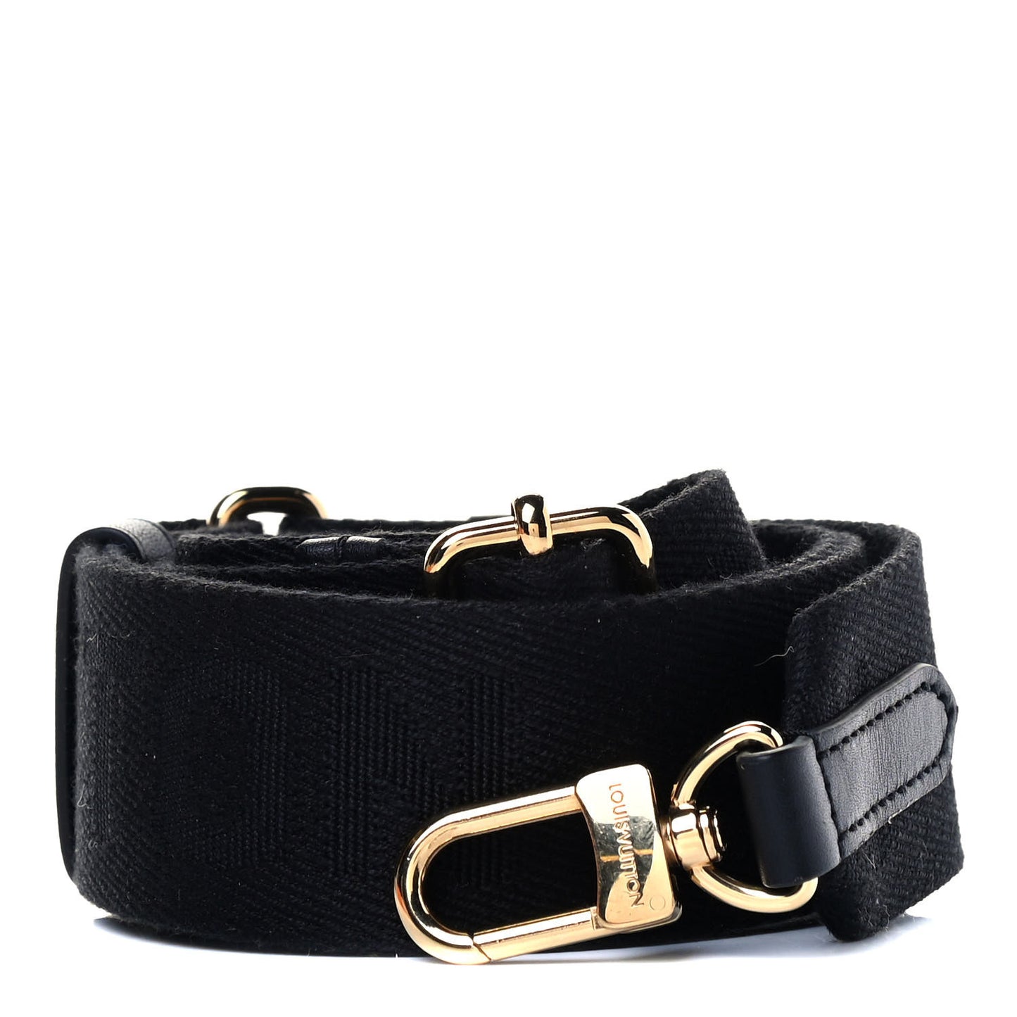 Nylon Petite Malle Souple Shoulder Strap Black