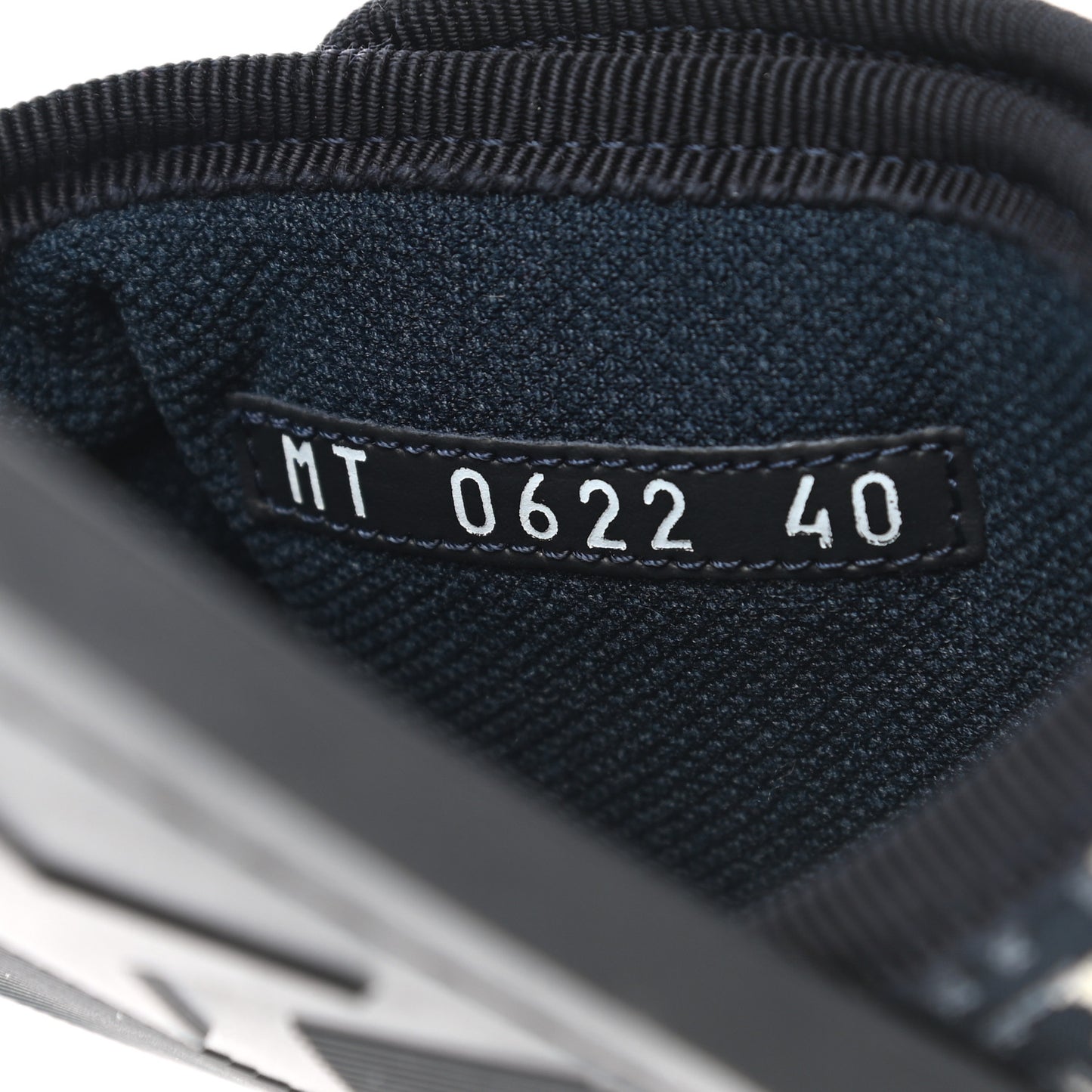 Nylon Oblique Dio(r)evolution Slide Sandals 40 Deep Blue