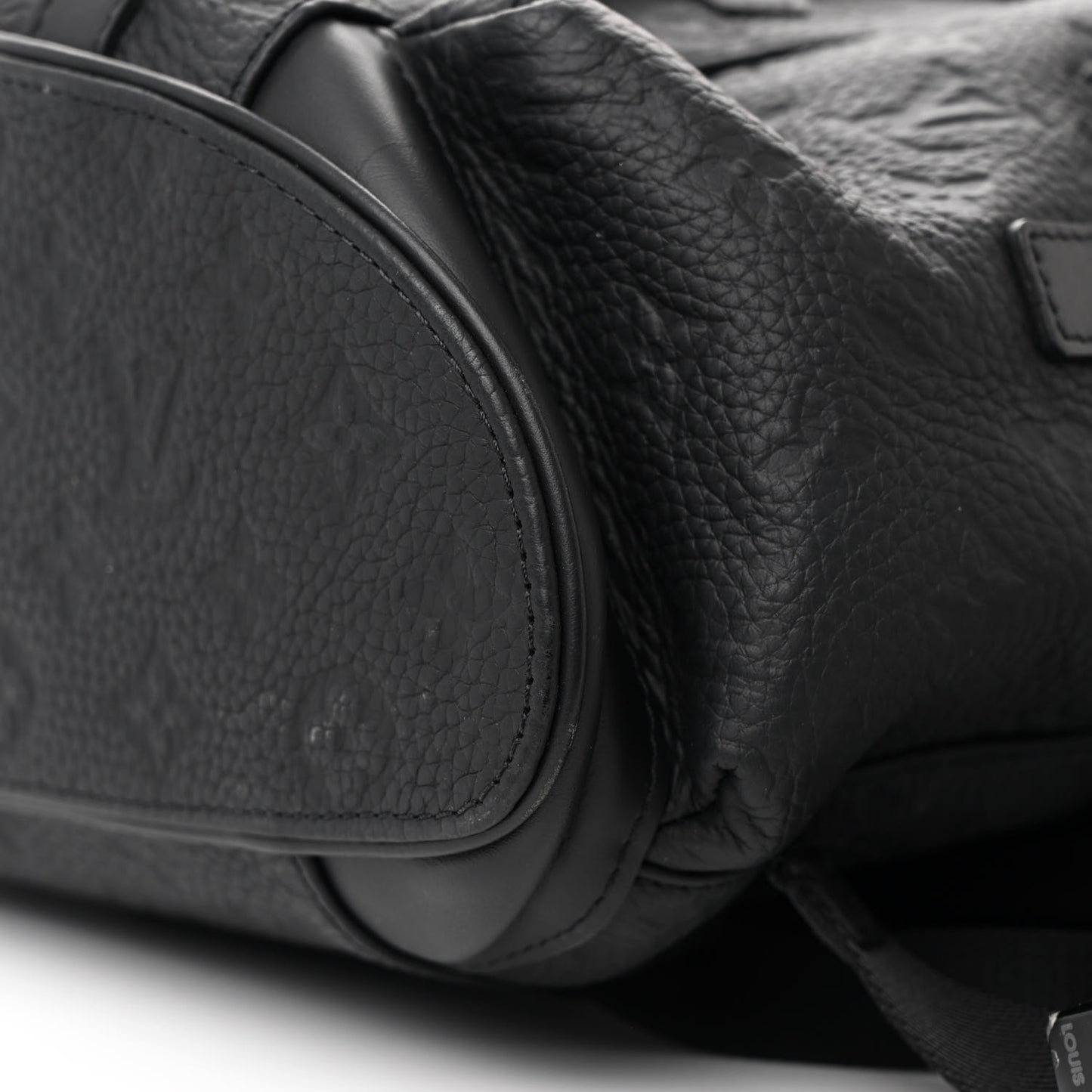 Taurillon Monogram Christopher PM Backpack Black