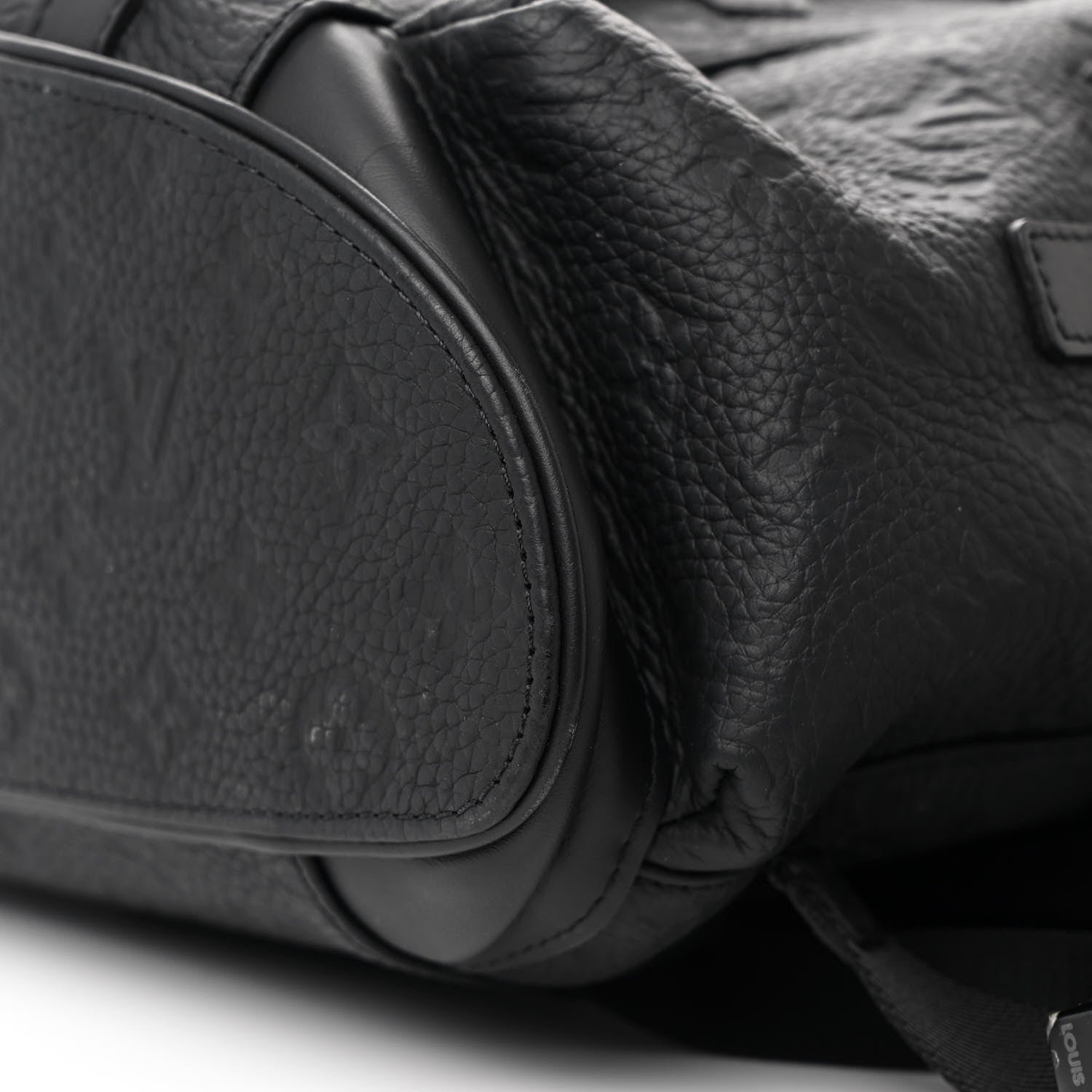 Louis Vuitton Taurillon Monogram Christopher PM Backpack Black 9 of 10