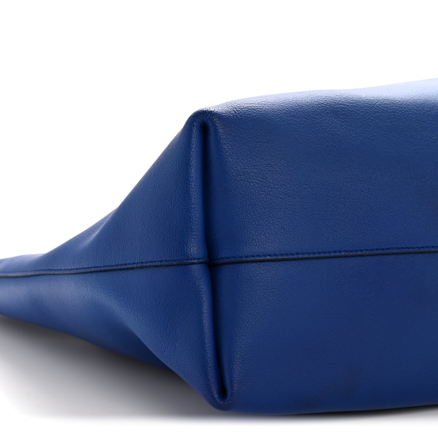 Calfskin Large Shopping Tote Ultramarine