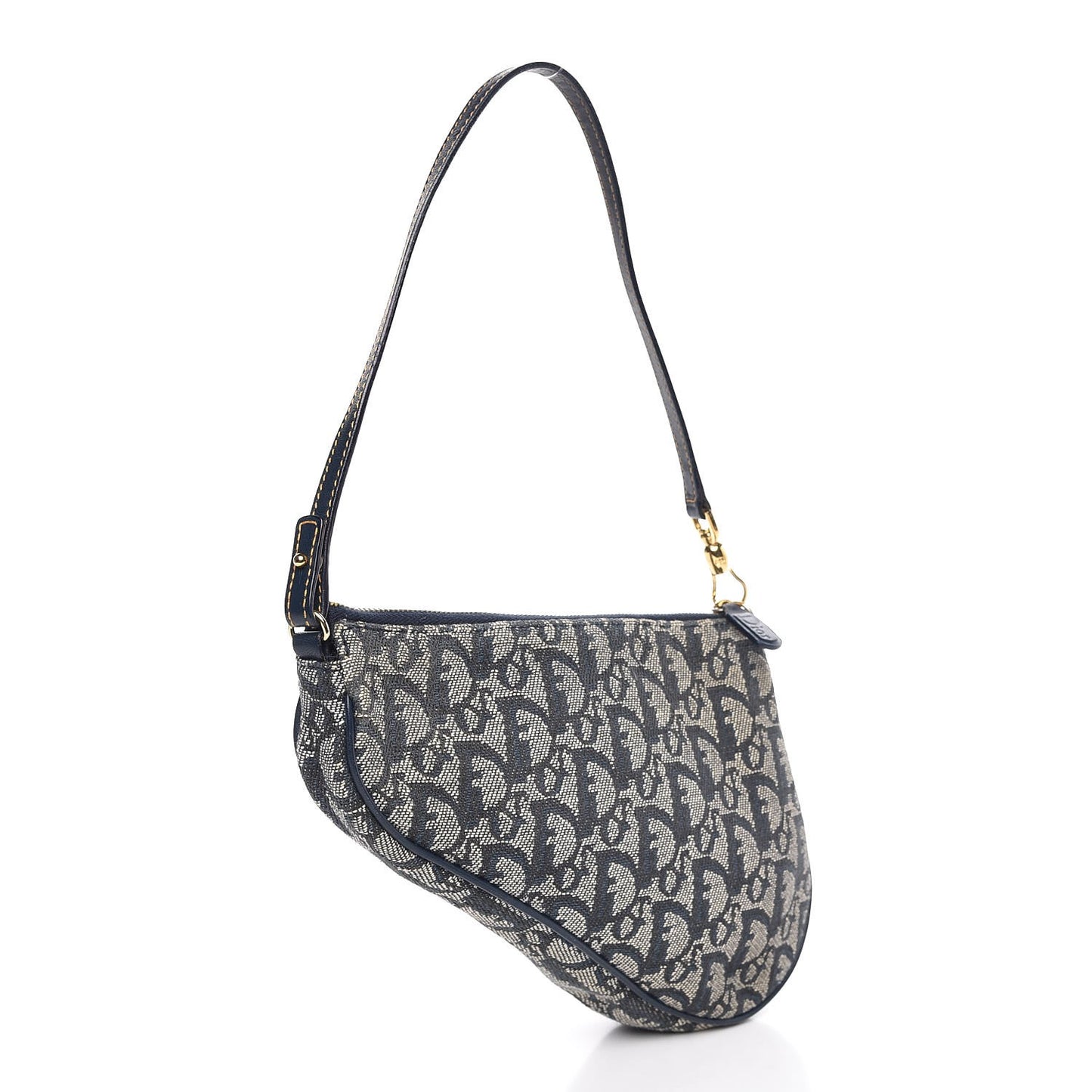 Monogram Mini Saddle Pochette Navy