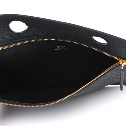 Hermes Togo Backpocket Pouch 30 Black 4 of 4