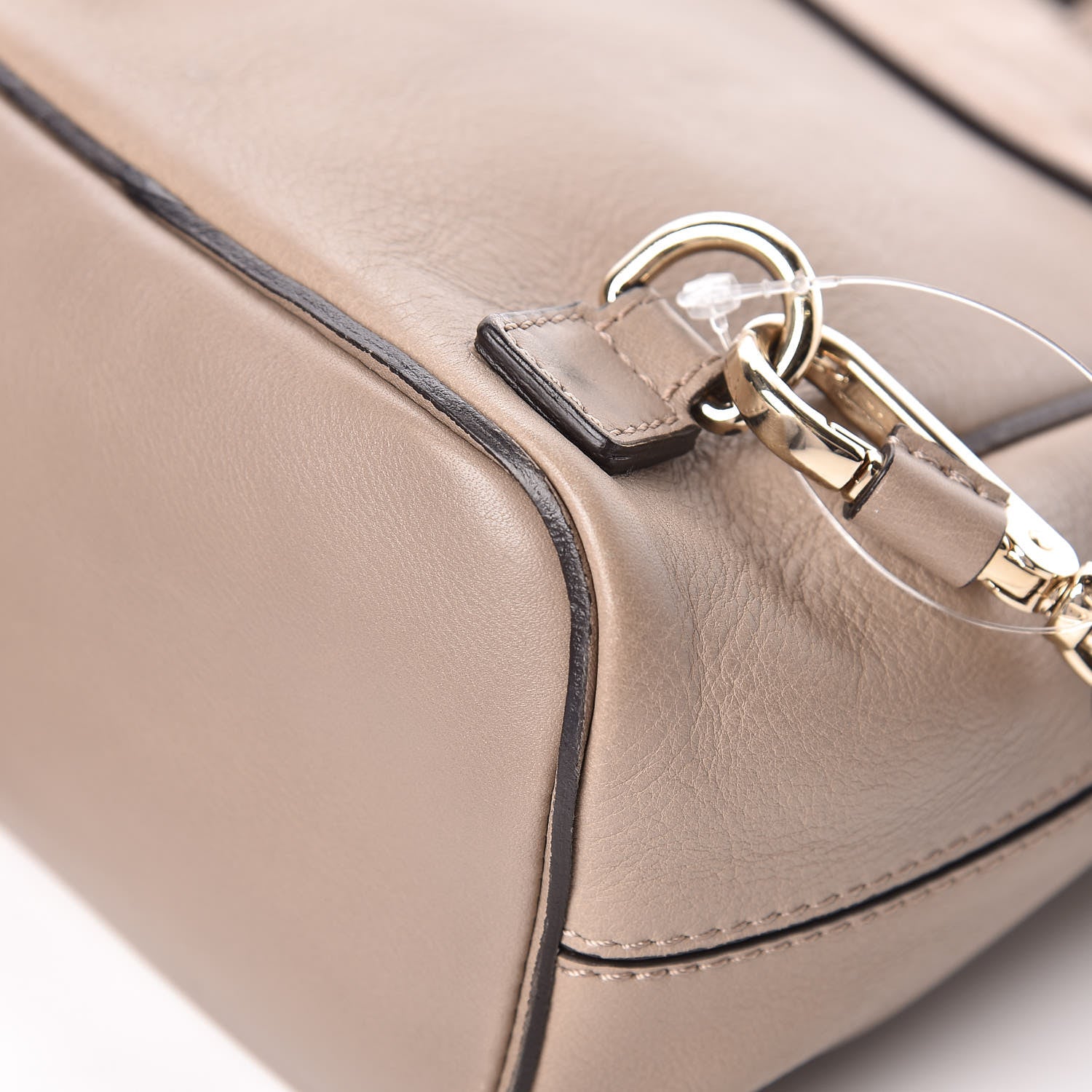 Chloe Suede Calfskin Mini Faye Backpack Motty Grey 13 of 25