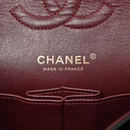 Chanel Lambskin Quilted Medium Double Flap Black 6 of 13