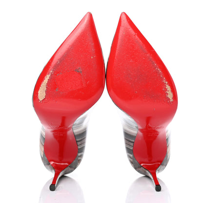Christian Louboutin Patent Agate Pigalle Follies 100 Pumps 36.5 Multicolor 5 of 7
