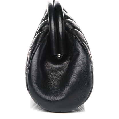 Chanel Lambskin Quilted Timeless Clutch Black 13 of 14