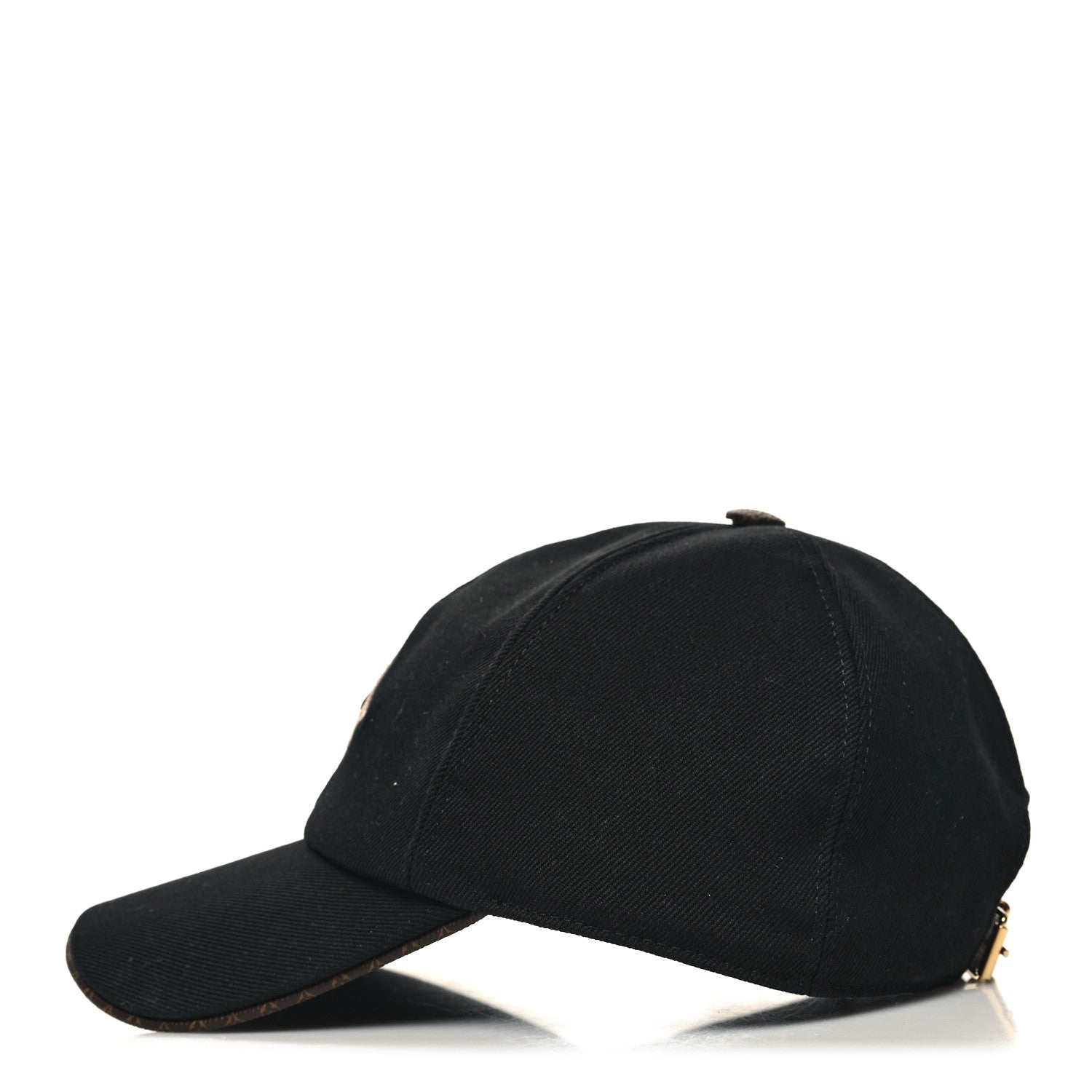 Louis Vuitton Monogram Cotton Jacquard Embroidered LV Day Cap L Black 6 of 9