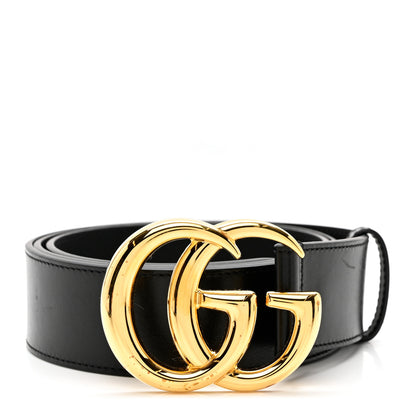 Gucci Plutone Calfskin Double G 40mm Belt 100 40 Black 1 of 6