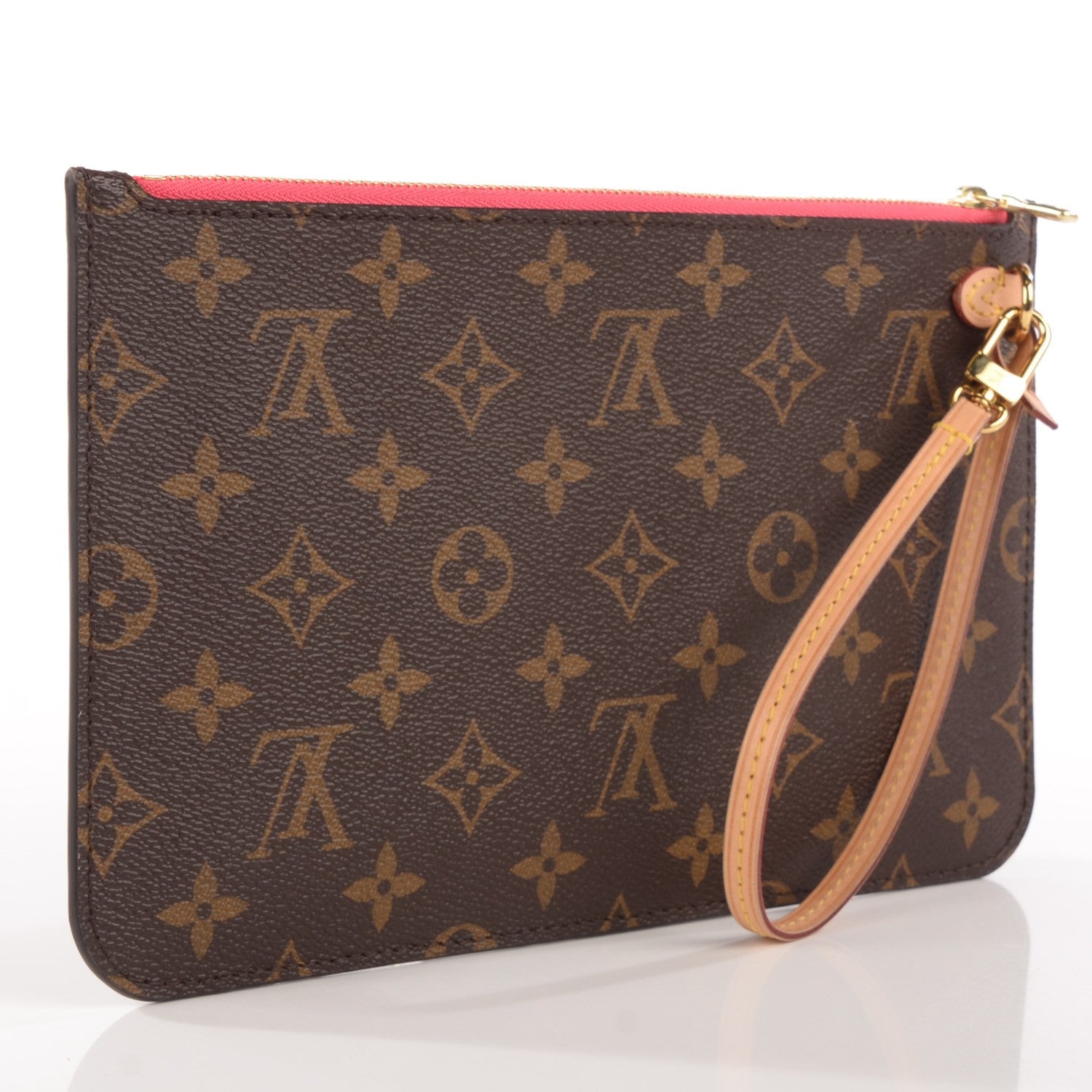 Louis Vuitton Monogram Neverfull MM GM Pochette Grenade 3 of 7