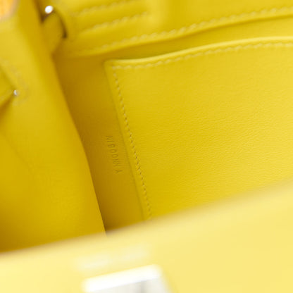 Hermes Swift Kelly Danse II Belt Bag Lime 7 of 11