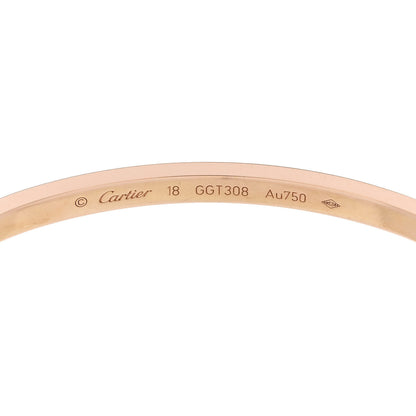 Cartier 18K Pink Gold Small LOVE Bracelet 18 4 of 7