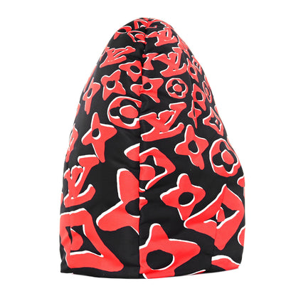 Louis Vuitton X UF Monogram Dreamy Cap Hoodie Black Red 5 of 7