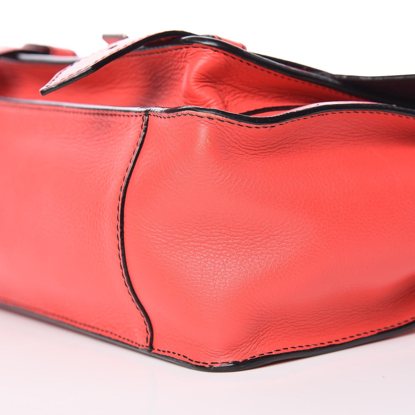 Grainy Calfskin Tiny PS1 Satchel Geranium