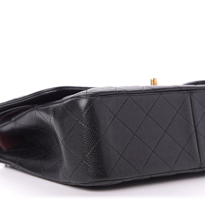 Chanel Caviar Quilted Jumbo Double Flap Black 6 of 9
