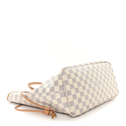 Louis Vuitton Damier Azur Neo Neverfull MM Rose Ballerine 5 of 13