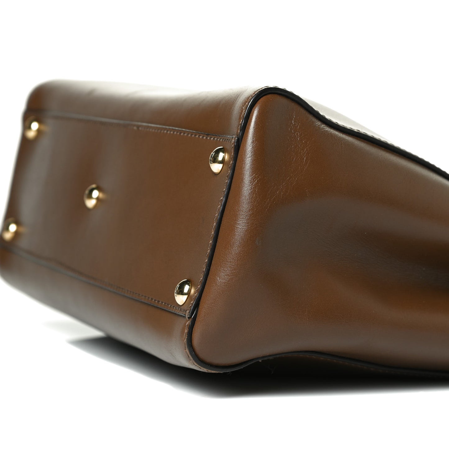 Vitello Morgan Fabric Jacquard Pequin Medium Peekaboo Iconic Satchel Foresta Tobacco Black