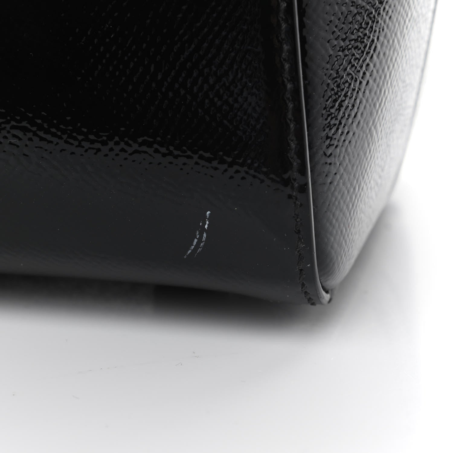 Givenchy Textured Patent Calfskin Mini Antigona Black 11 of 13