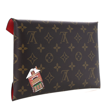 Louis Vuitton Monogram 2024 Christmas Animation Large Kirigami Pochette 3 of 9