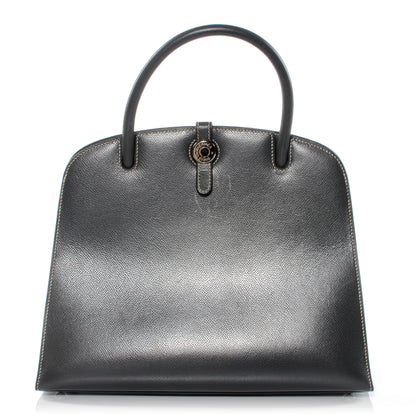 Hermes Veau Grain Lisse Dalvy 30 Graphite 1 of 9