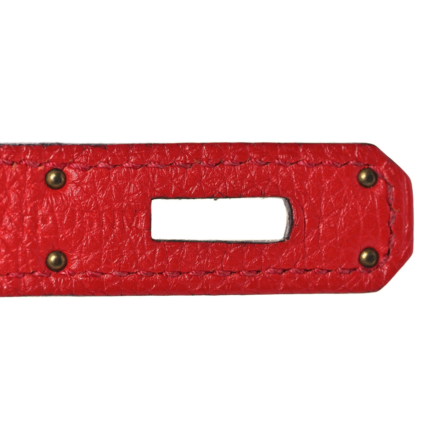 Togo Birkin 35 Rouge Casaque