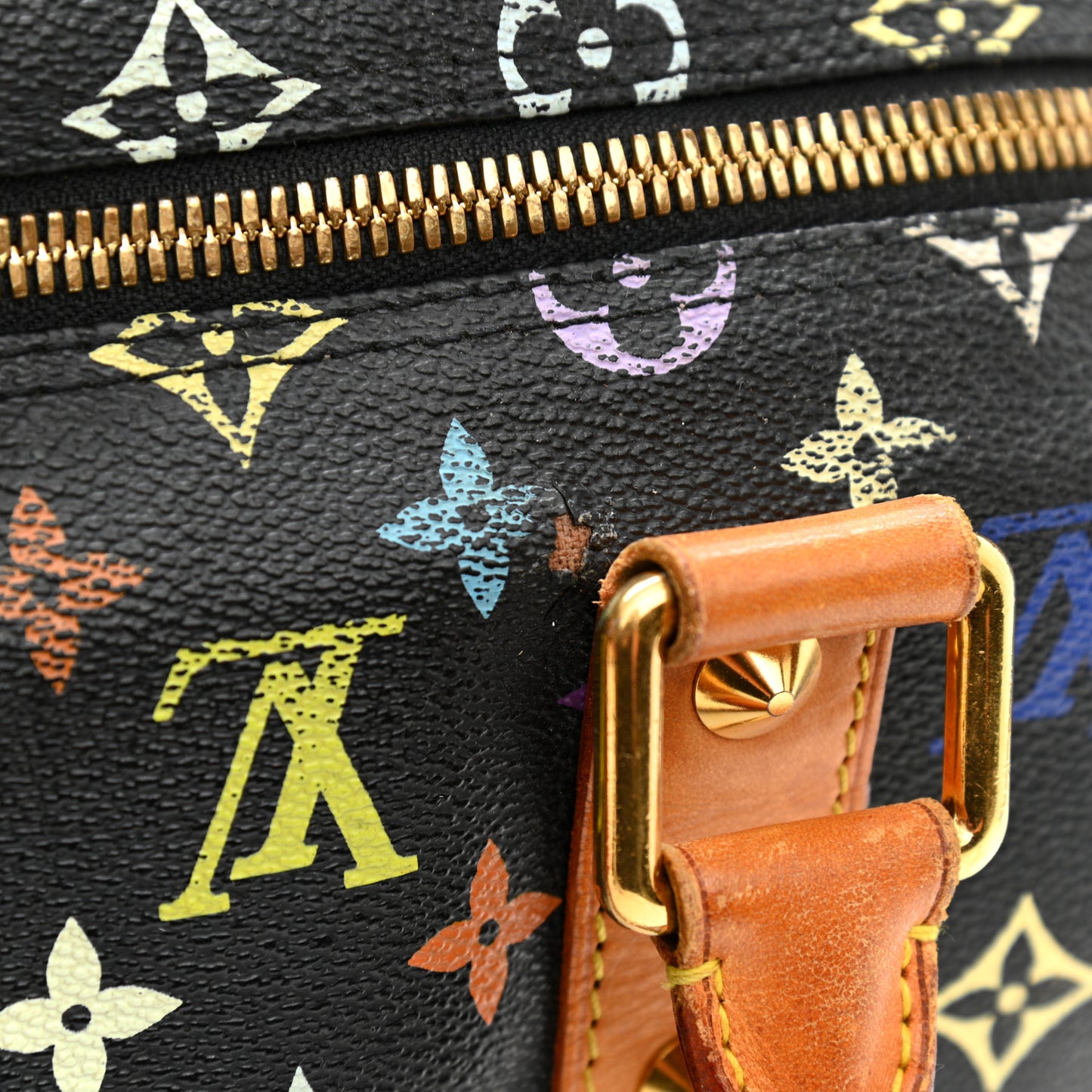 Monogram Multicolor Keepall 45 Black