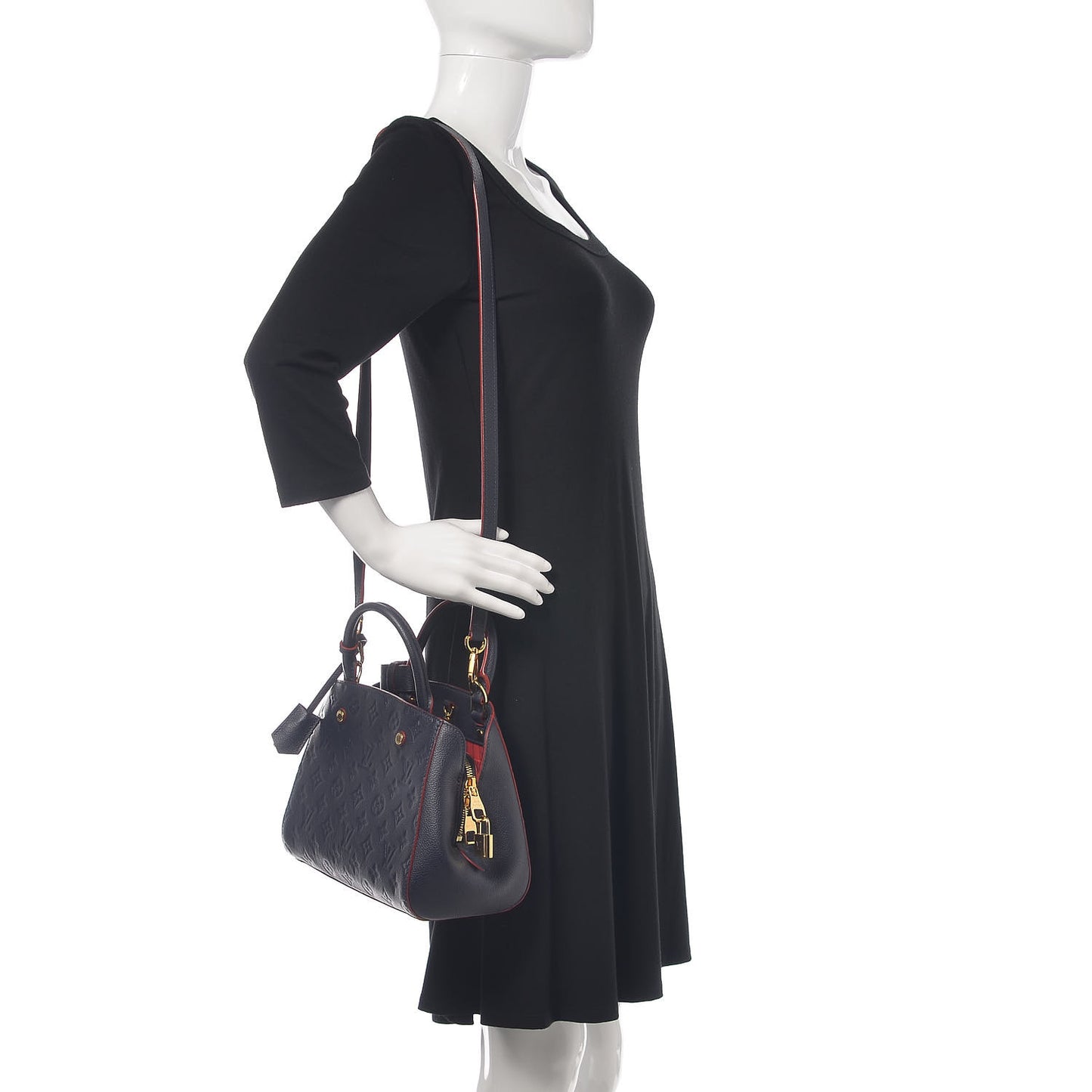 Empreinte Montaigne BB Marine Rouge